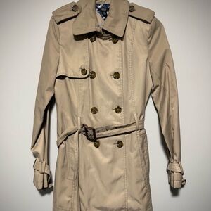Tommy Hilfiger Classic Tan Trench Coat